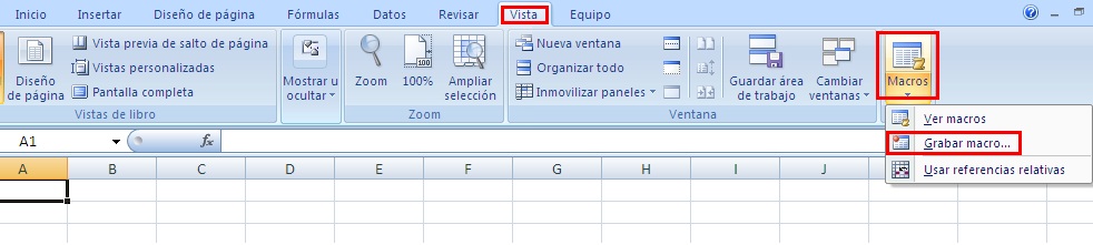 grabar_macro en excel