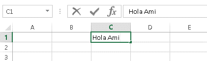 aprender excel básico escribir en excel