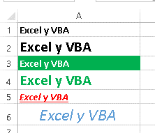 aprender excel básico dar formato