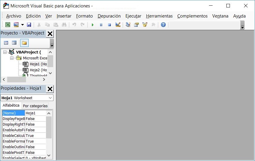 Editor VBA