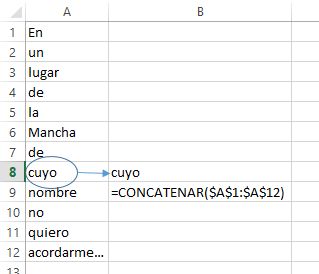 Errores ocultos de CONCATENAR utilizando rangos Errores ocultos de CONCATENAR utilizando rangos