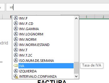 Excel reconoce nuestro nombre